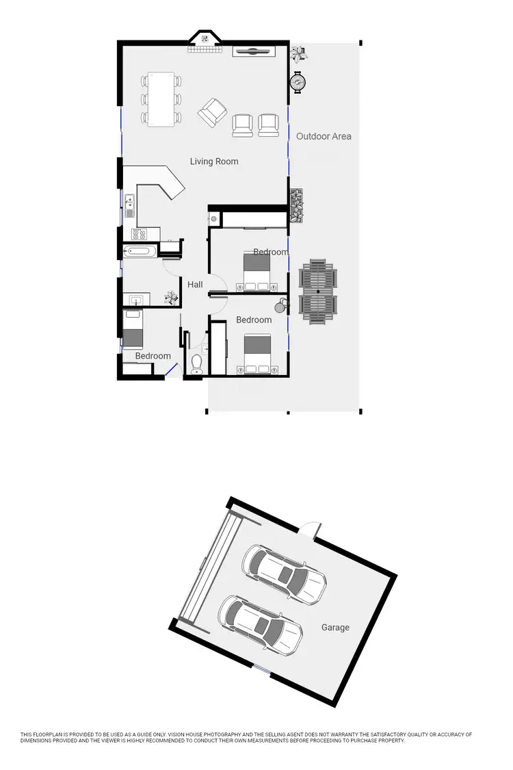 Floorplan of Homely house listing, 167 First Street, Nichols Point VIC 3501