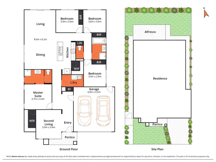 Floorplan of Homely house listing, 8 Cardamon Street, Armstrong Creek VIC 3217