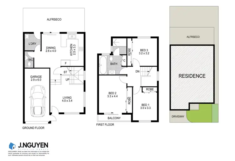 Floorplan of Homely townhouse listing, 8/93-97 Polding Street, Fairfield Heights NSW 2165