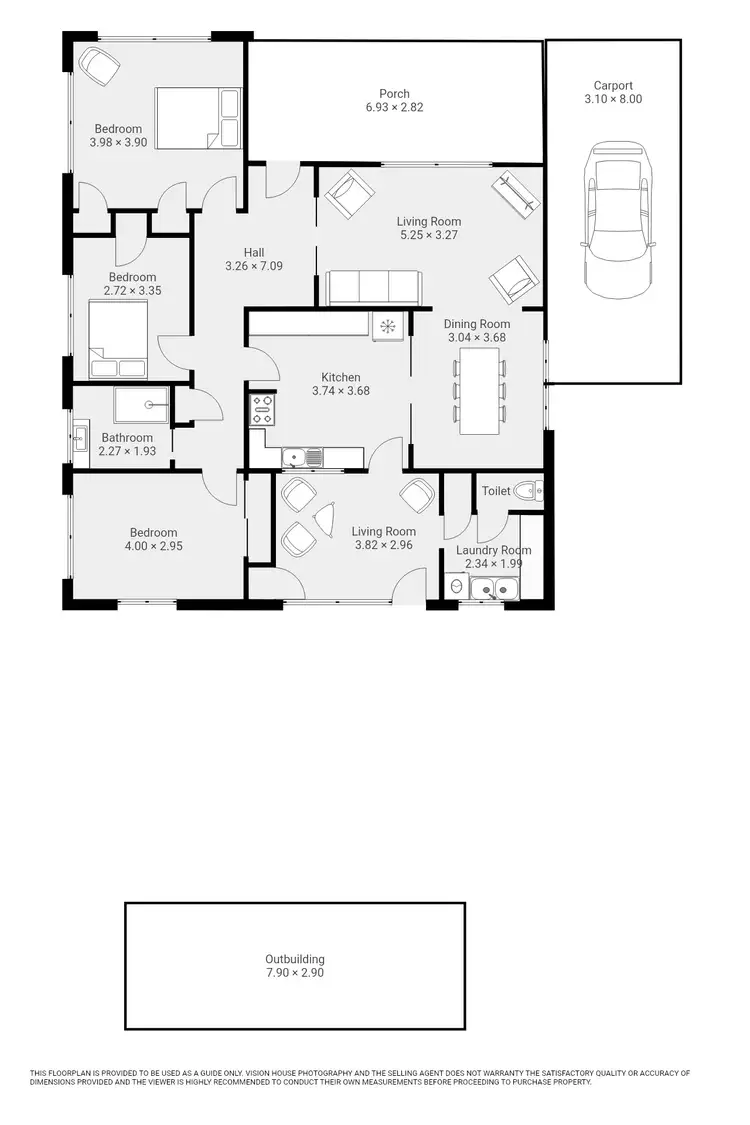 Floorplan of Homely house listing, 245 Cureton Avenue, Mildura VIC 3500
