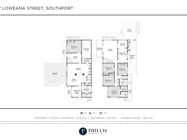 Floorplan of Homely house listing, 14 Loweana Street, Southport QLD 4215