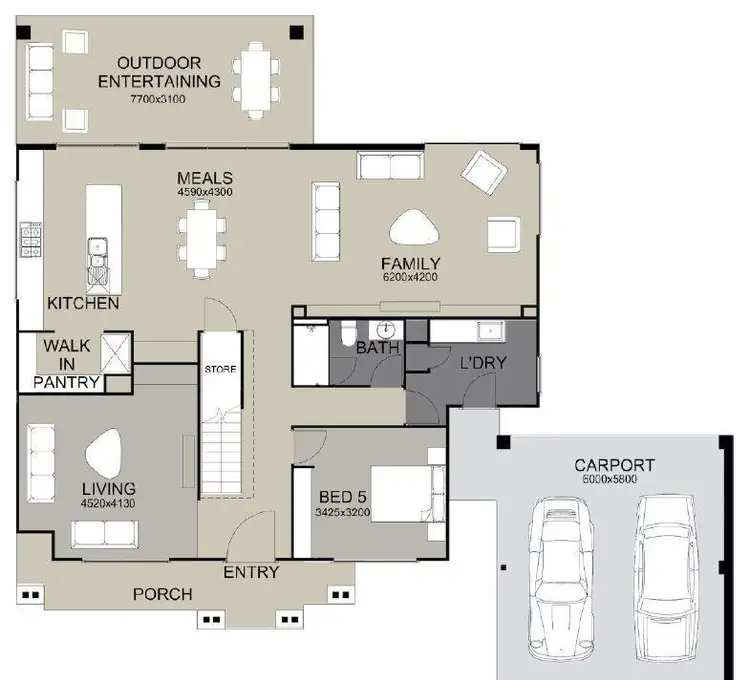 Floorplan of Homely house listing, 122 Lodge Road, Kalinga QLD 4030