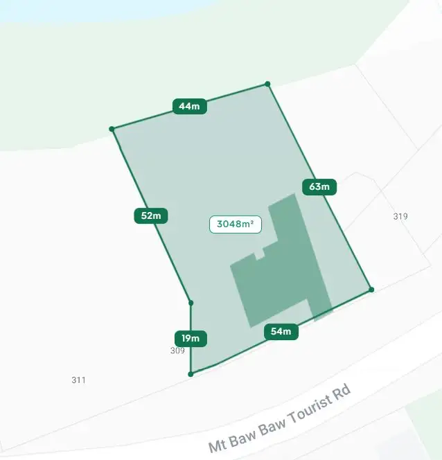 Floorplan of Homely house listing, 315 Mount Baw Baw Tourist Road, Noojee VIC 3833