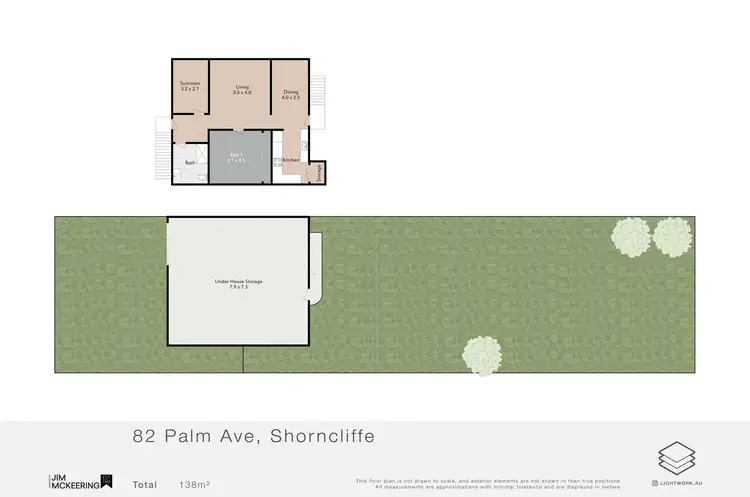 Floorplan of Homely house listing, 82 Palm Avenue, Shorncliffe QLD 4017