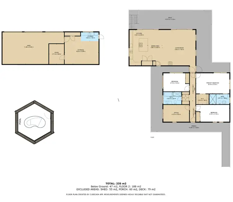 Floorplan of Homely rural property listing, 41-55 Palomino Road, Tamborine QLD 4270
