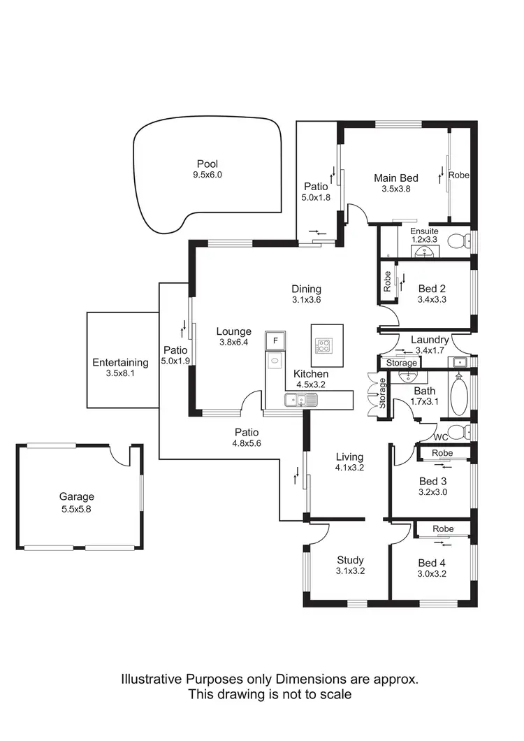 Floorplan of Homely house listing, 8 Sandpiper Court, Bayview Heights QLD 4868