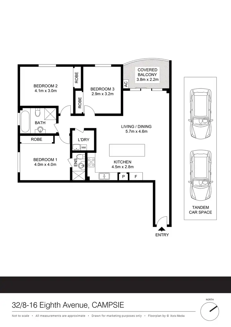Floorplan of Homely apartment listing, 32/8-16 Eighth Ave, Campsie NSW 2194