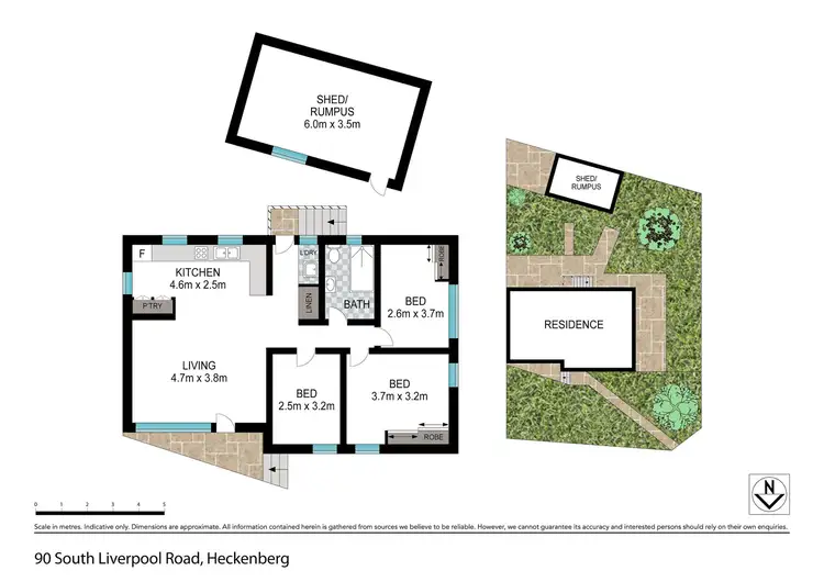Floorplan of Homely house listing, 90 South Liverpool Road, Heckenberg NSW 2168
