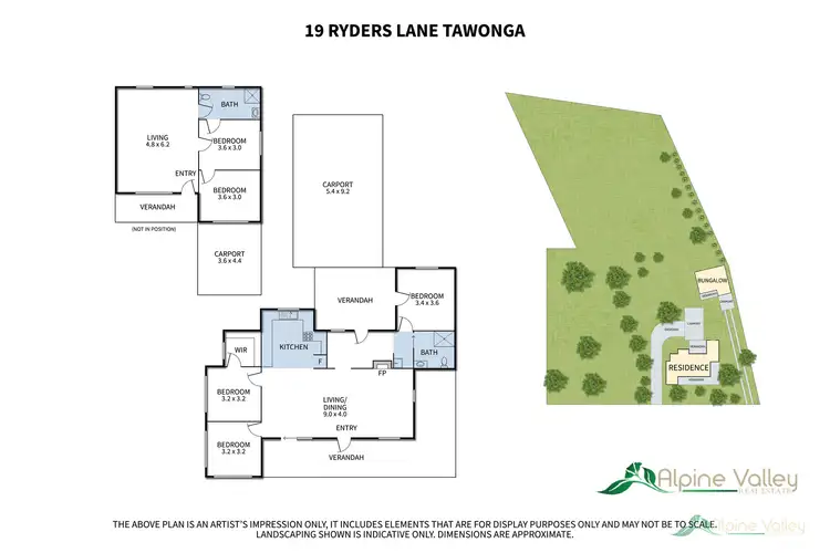 Floorplan of Homely house listing, 18 Ryders Lane, Tawonga VIC 3697