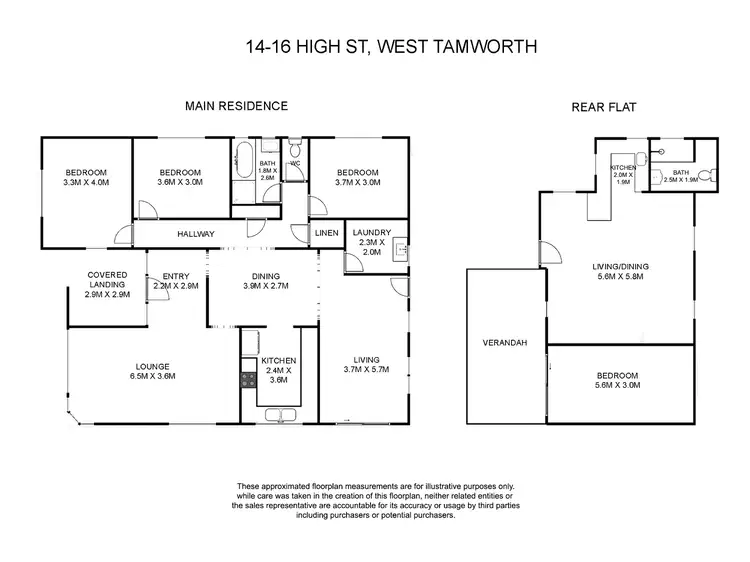 Floorplan of Homely house listing, 14-16 High Street, Tamworth NSW 2340