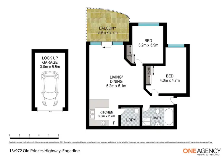 Floorplan of Homely apartment listing, 13/972 Old Princes Highway, Engadine NSW 2233