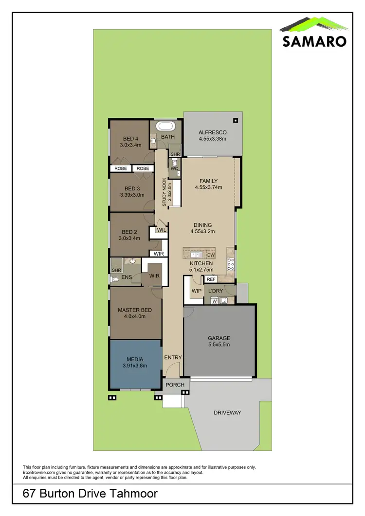 Floorplan of Homely house listing, Address available on request