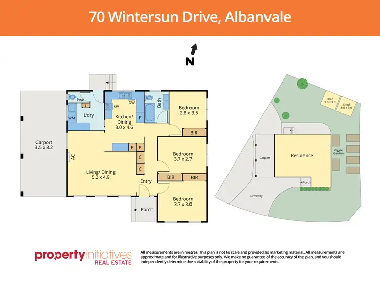 Floorplan of Homely house listing, 70 Wintersun Drive, Albanvale VIC 3021