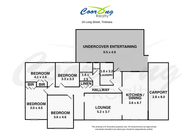 Floorplan of Homely house listing, 24 Long Street, Tintinara SA 5266