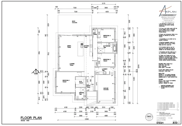 Floorplan of Homely house listing, 20 Madeline Street, Latrobe TAS 7307