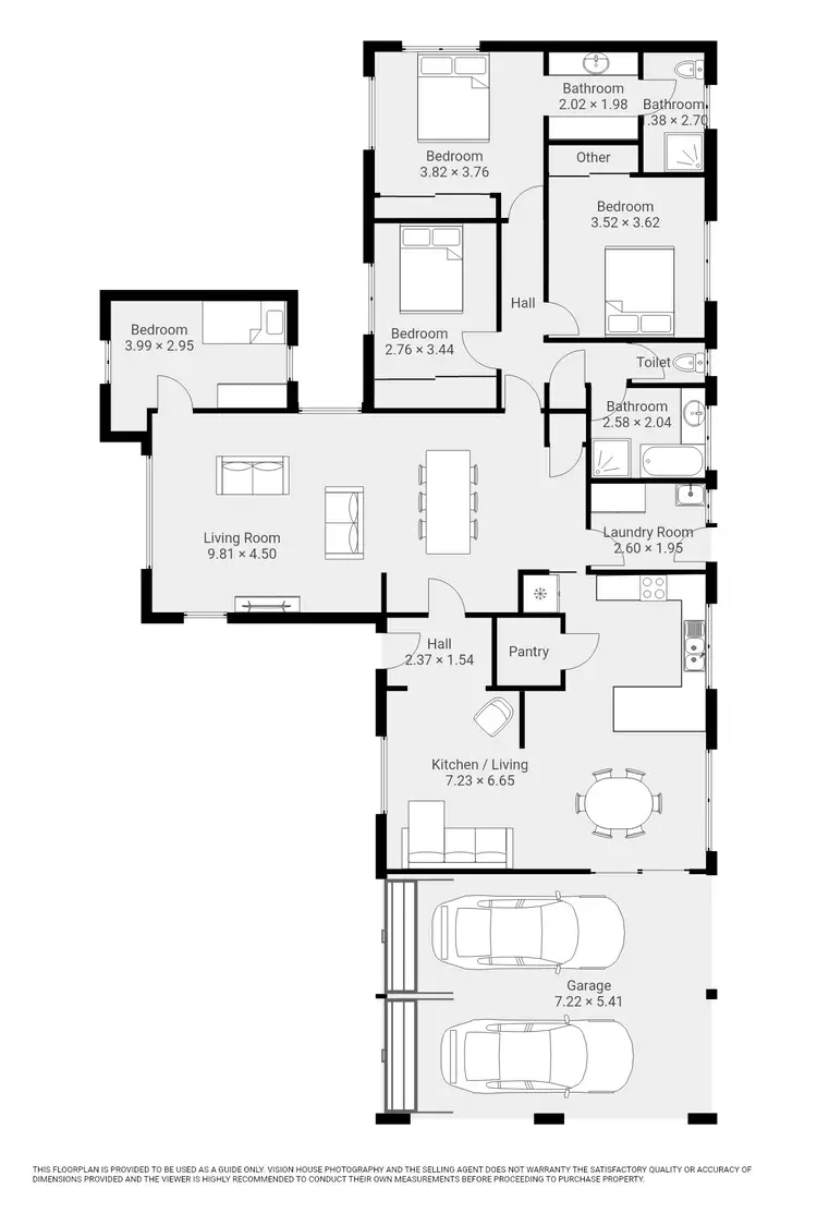 Floorplan of Homely house listing, 5 Karingal Court, Irymple VIC 3498