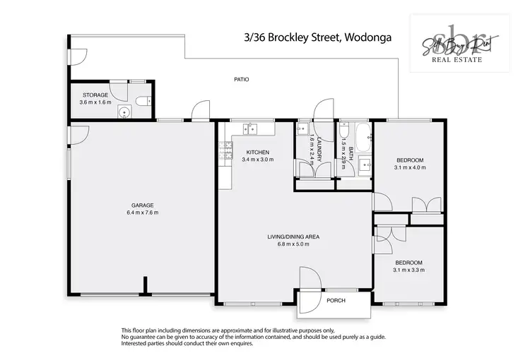 Floorplan of Homely unit listing, 3/36 BROCKLEY STREET, Wodonga VIC 3690