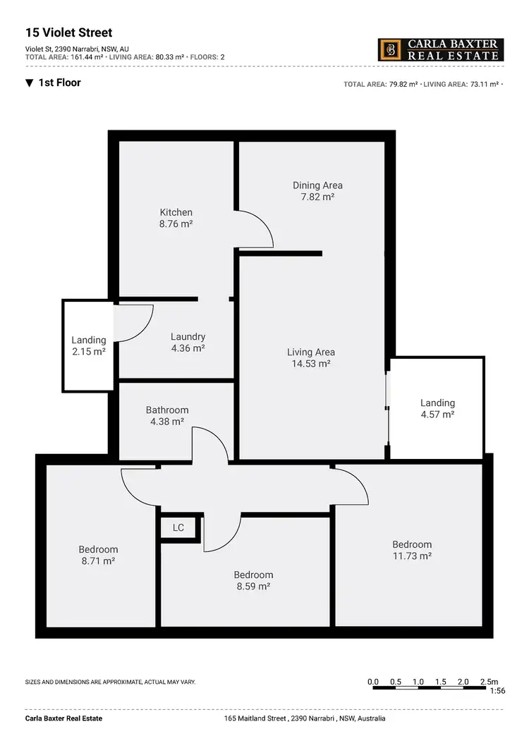 Floorplan of Homely house listing, 15 Violet Street, Narrabri NSW 2390