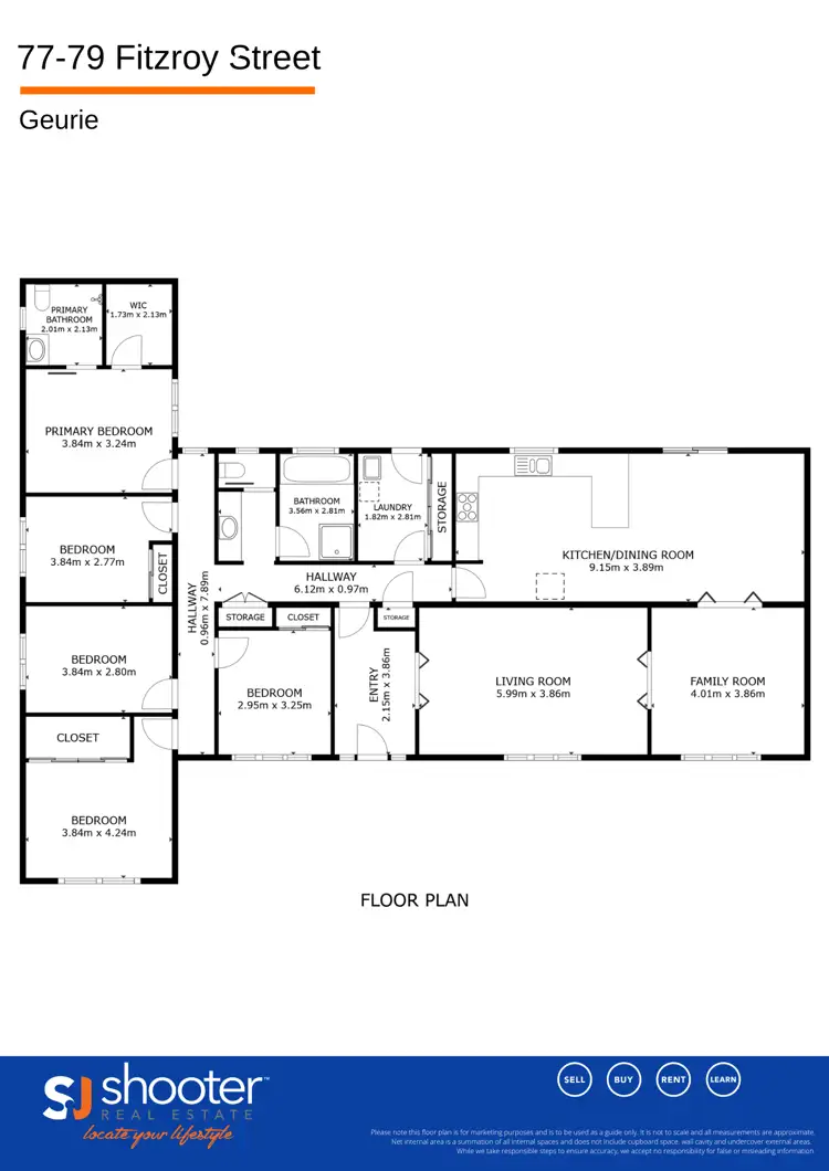 Floorplan of Homely house listing, 77-79 Fitzroy Street, Geurie NSW 2818