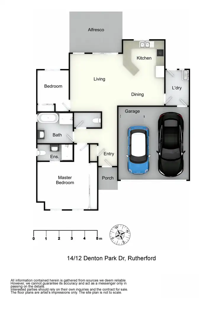 Floorplan of Homely house listing, 14/12 Denton Park Drive, Rutherford NSW 2320
