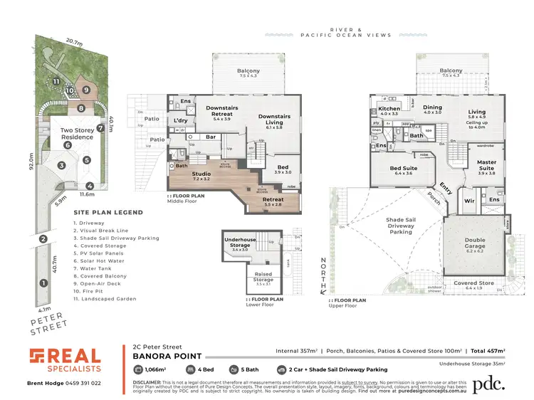 Floorplan of Homely house listing, 2C Peter Street, Banora Point NSW 2486