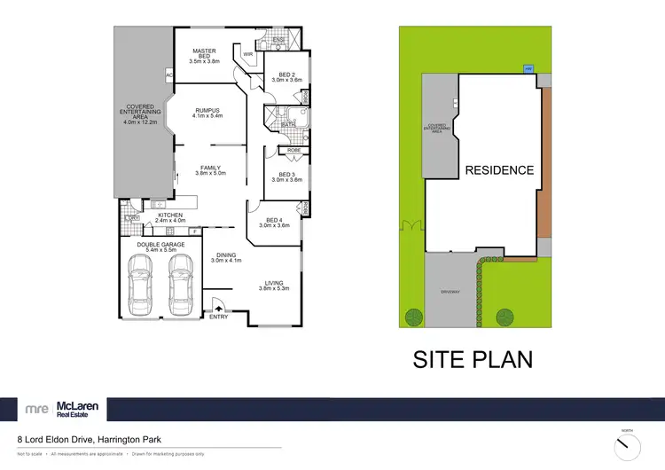 Floorplan of Homely house listing, 8 Lord Eldon Drive, Harrington Park NSW 2567