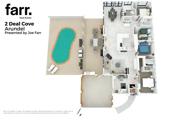 Floorplan of Homely house listing, 2 Deal Cove, Arundel QLD 4214