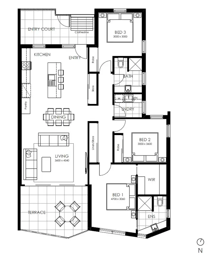 Floorplan of Homely apartment listing, 6 Koel Circuit, Peregian Springs QLD 4573
