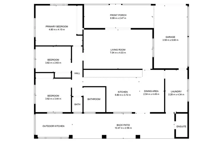 Floorplan of Homely house listing, 1094 Mareeba Dimbulah Road, Paddys Green QLD 4880