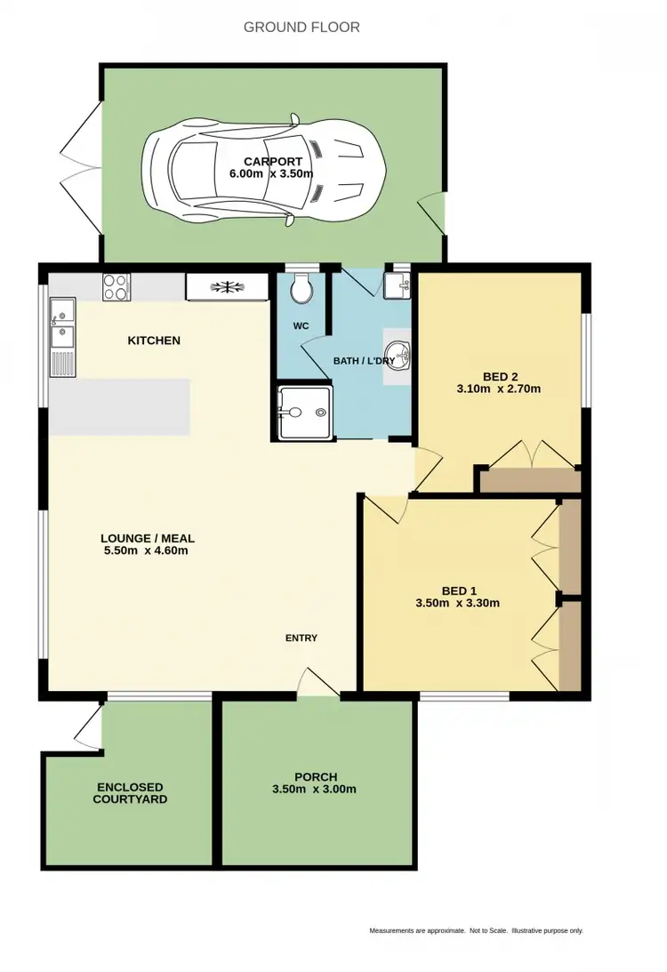 Floorplan of Homely house listing, 23 Maxwell Drive, Wodonga VIC 3690