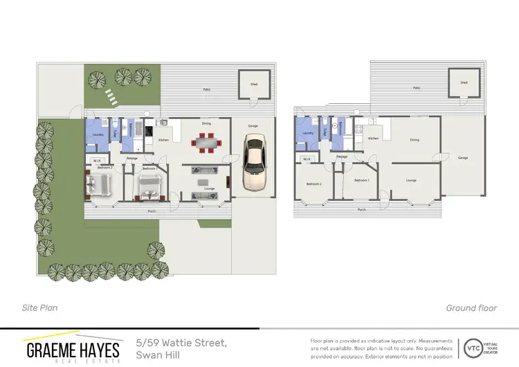 Floorplan of Homely unit listing, 5/59 Wattie Street, Swan Hill VIC 3585