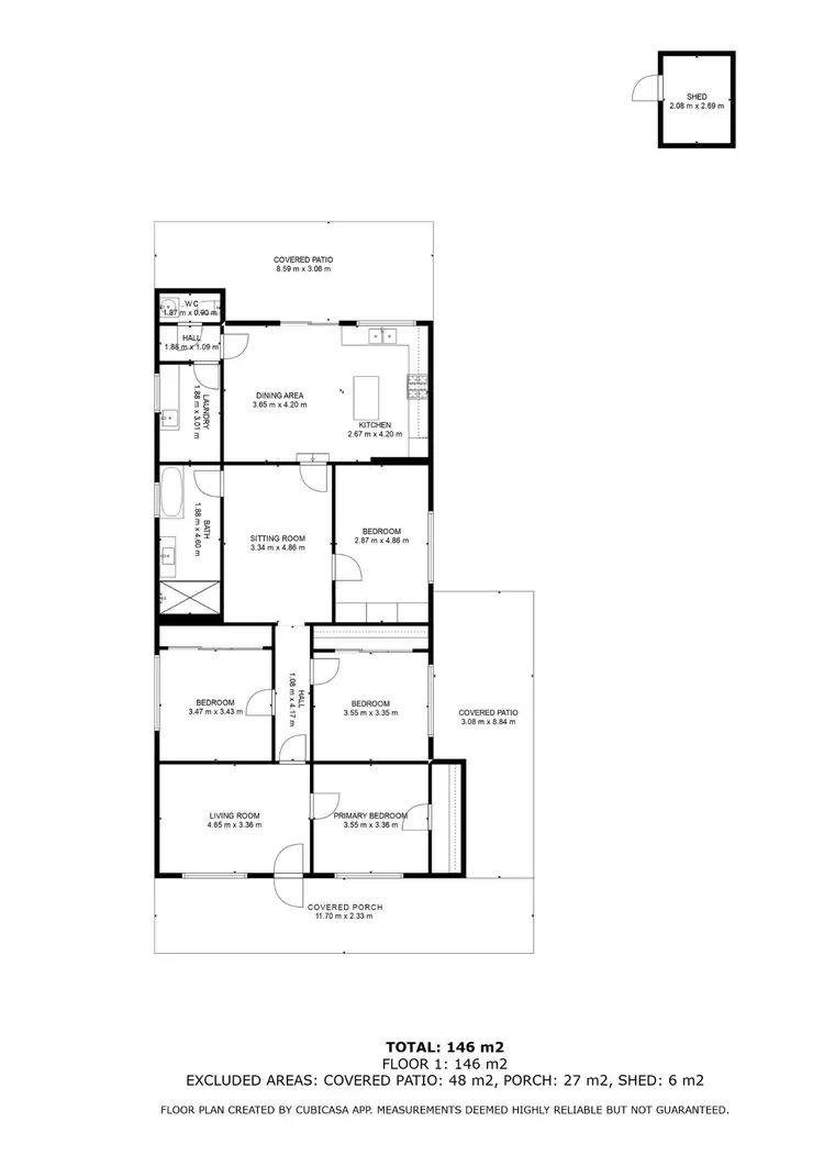 Floorplan of Homely house listing, 37 Varden Street, Piccadilly WA 6430