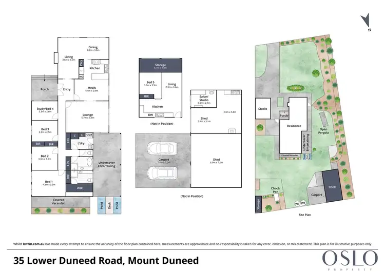 Floorplan of Homely house listing, 35 Lower Duneed Road, Mount Duneed VIC 3217