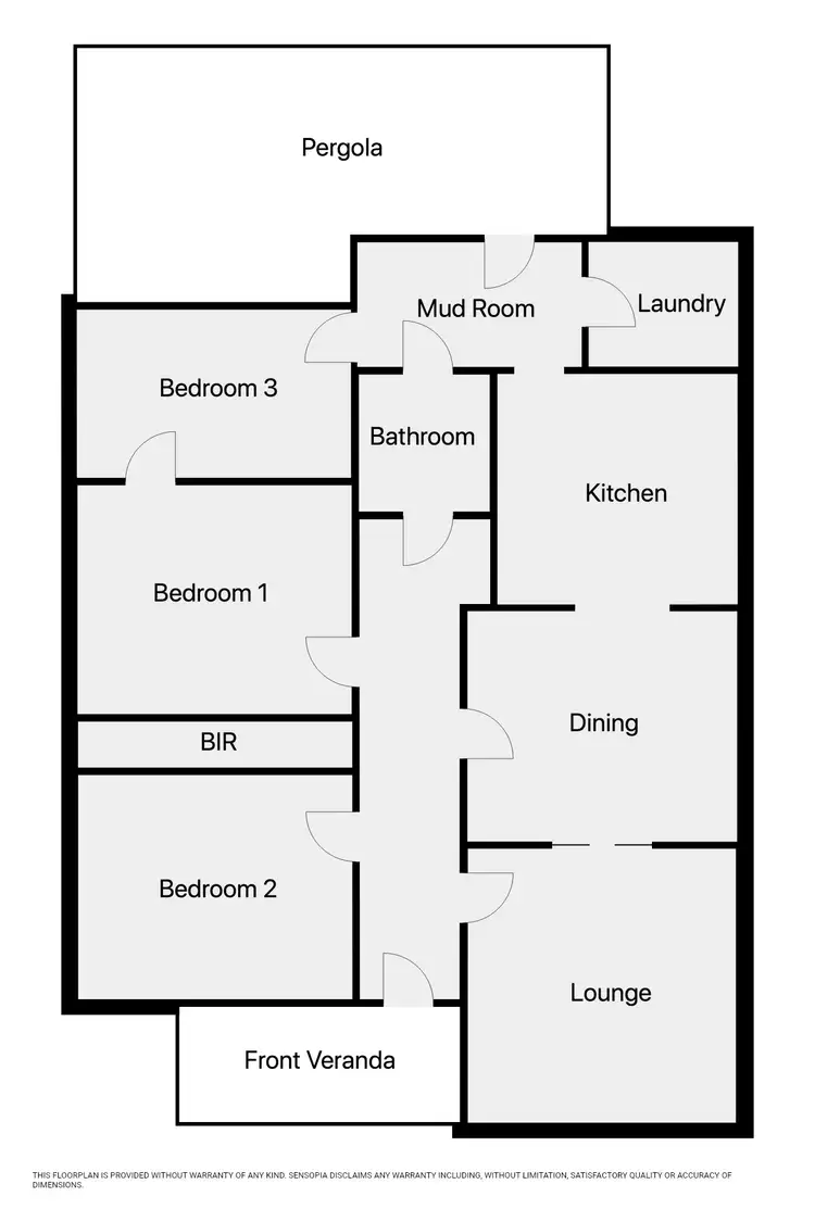 Floorplan of Homely house listing, 183 Scott Street, Warracknabeal VIC 3393