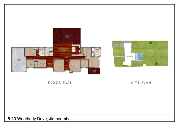 Floorplan of Homely house listing, 6-10 Weatherly Drive, Jimboomba QLD 4280