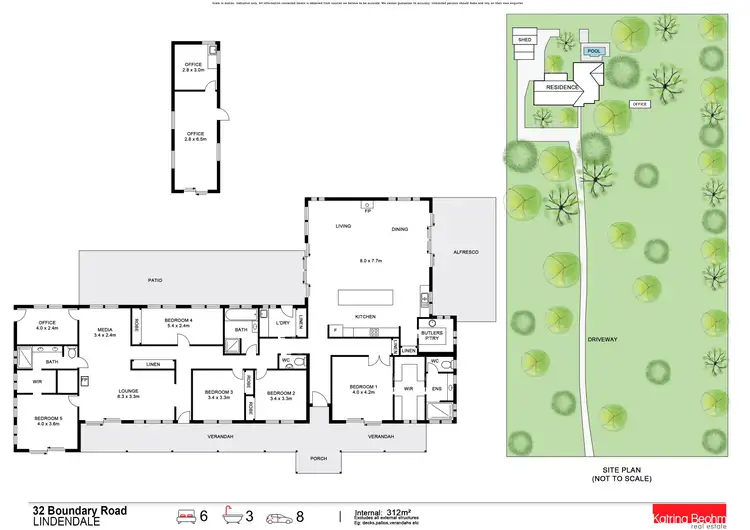Floorplan of Homely rural property listing, 32 Boundary Road, Lindendale NSW 2480