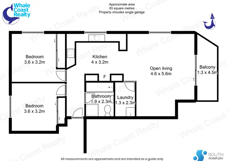 Floorplan of Homely unit listing, 8/10 Ballingalla Street, Narooma NSW 2546