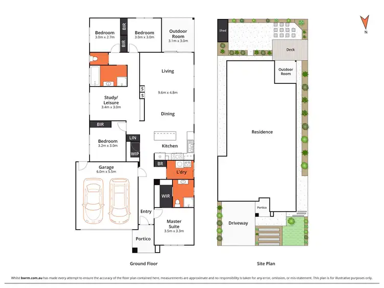 Floorplan of Homely house listing, 38 Heathcote Street, Mount Duneed VIC 3217