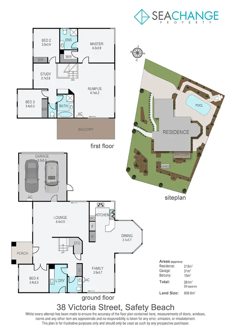 Floorplan of Homely house listing, 38 Victoria Street, Safety Beach VIC 3936