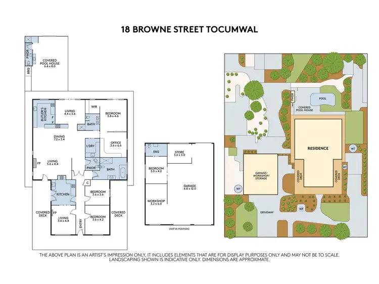 Floorplan of Homely house listing, 18 Browne Street, Tocumwal NSW 2714
