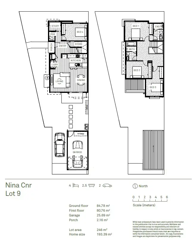 Floorplan of Homely townhouse listing, Lot 9 Winterberry Road, Point Cook VIC 3030