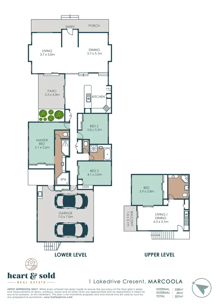 Floorplan of Homely house listing, 1 Lakedrive Crescent, Marcoola QLD 4564