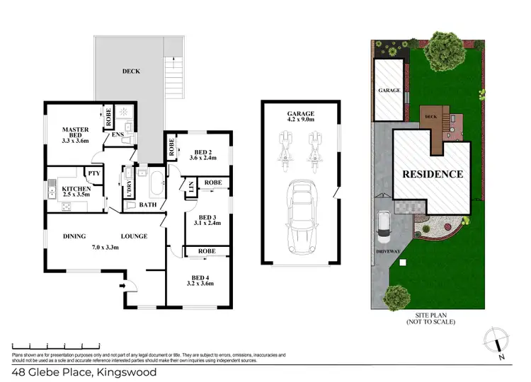 Floorplan of Homely house listing, 48 Glebe Place, Kingswood NSW 2747