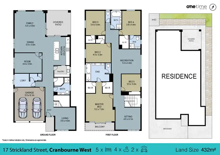Floorplan of Homely house listing, 17 STRICKLAND STREET, Cranbourne West VIC 3977