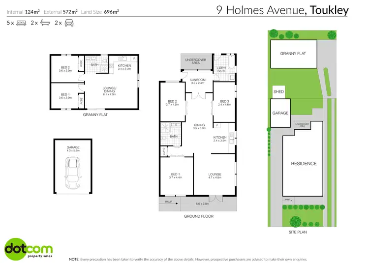 Floorplan of Homely house listing, 9 Holmes Avenue, Toukley NSW 2263