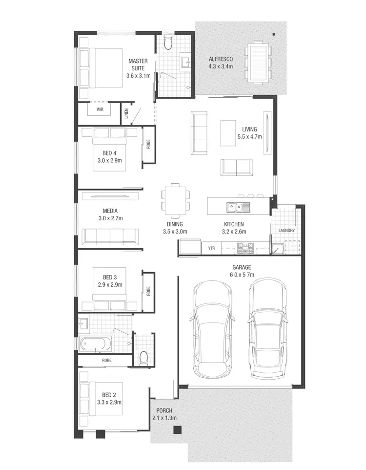 Floorplan of Homely house listing, Address available on request