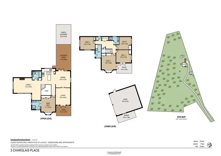 Floorplan of Homely house listing, 3 Charolais Place, Highvale QLD 4520