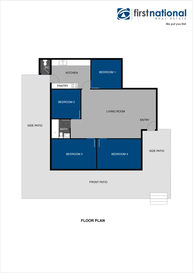 Floorplan of Homely rural property listing, 154 Millstream Parade, Millstream QLD 4888