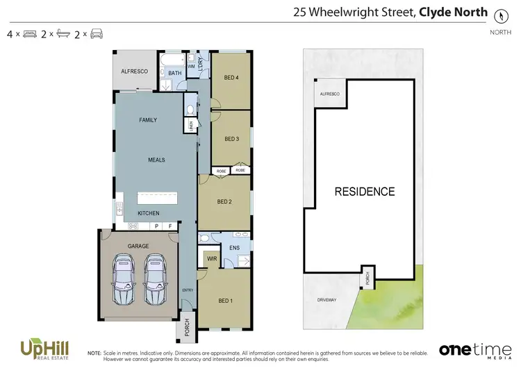 Floorplan of Homely house listing, 25 Wheelwright Street, Clyde North VIC 3978