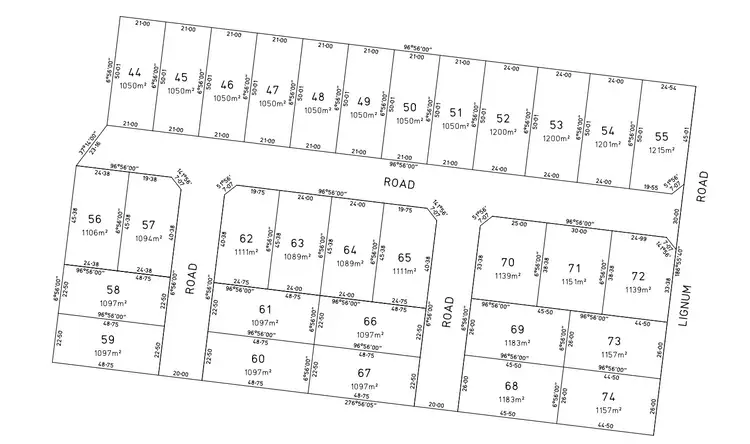 Floorplan of Homely land listing, LOT 61 Dungala Rise, Moama NSW 2731